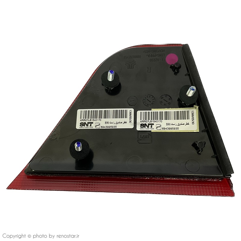 خطر عقب چپ روی صندوق پارس تندر 